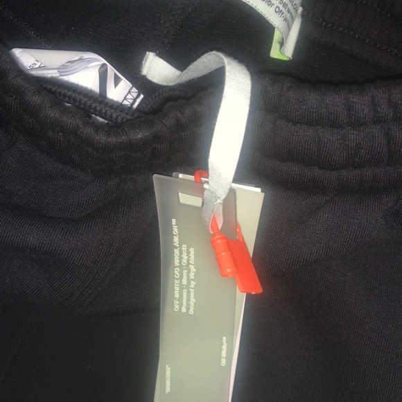 OFF WHITE AIRPORT TAPE SWEATPANTS MENS SIZE XXS - Picture 4 of 8